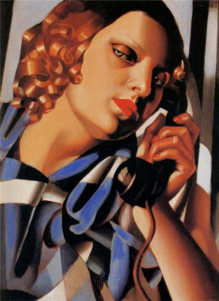 Tamara De Lempicka The Telephone