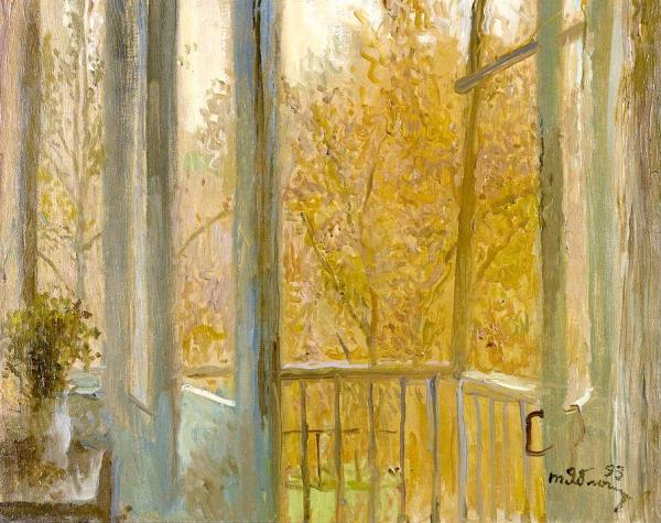 October by Tatiana Yablonskaya Oil Painting Reproductions