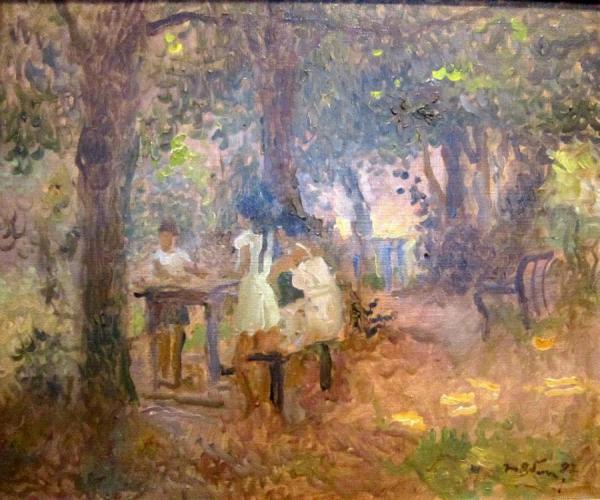 In The Garden by Tatiana Yablonskaya