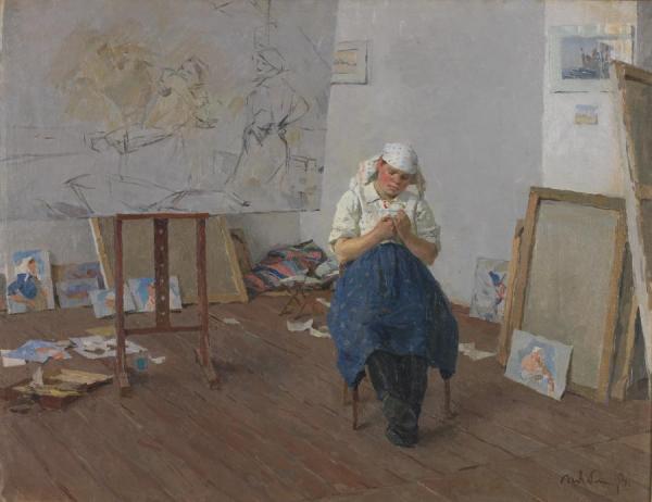 In The Studio by Tatiana Yablonskaya