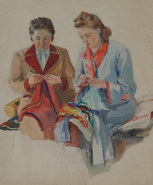 Knitting by Tatiana Yablonskaya