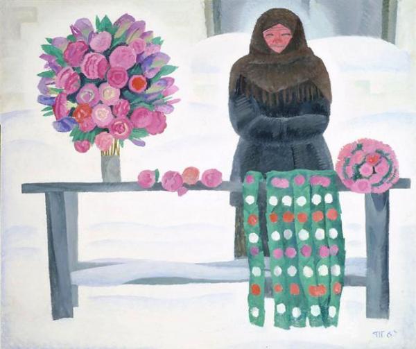 Paper Flowers by Tatiana Yablonskaya