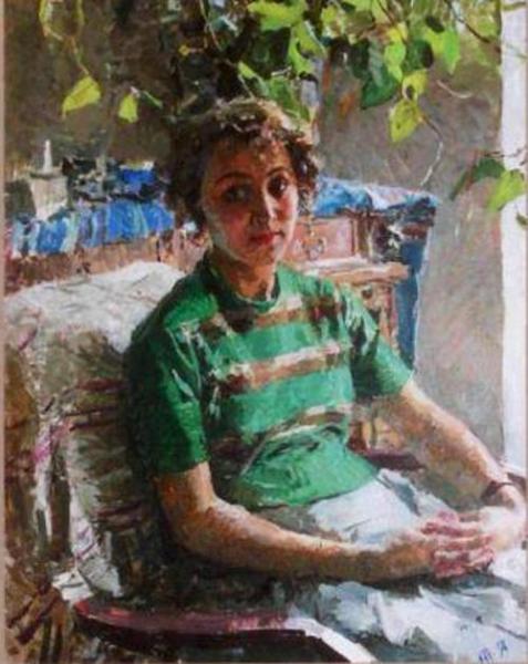 Portrait Of A Girl by Tatiana Yablonskaya