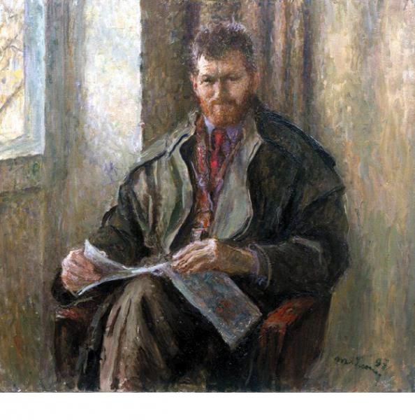 Portrait Of Yuri Manichuk by Tatiana Yablonskaya