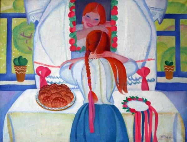 The Bride by Tatiana Yablonskaya Oil Painting Reproductions