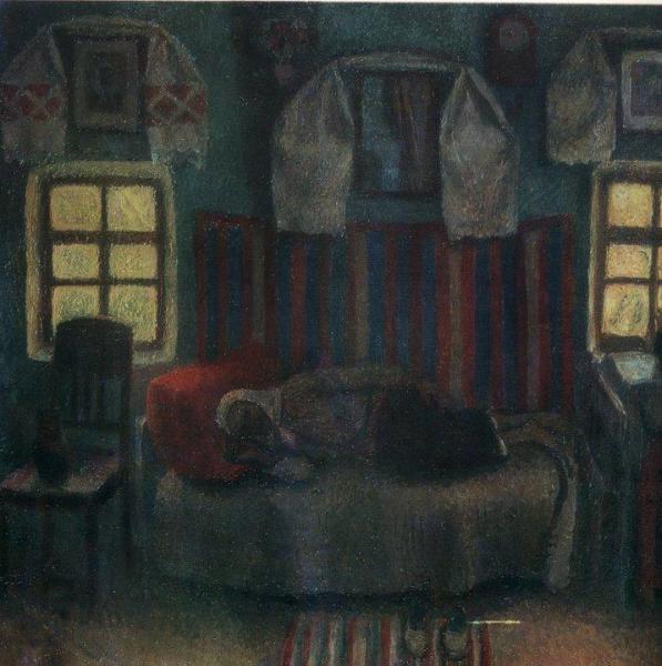 Tired by Tatiana Yablonskaya Oil Painting Reproductions