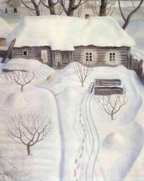 Winter Day by Tatiana Yablonskaya