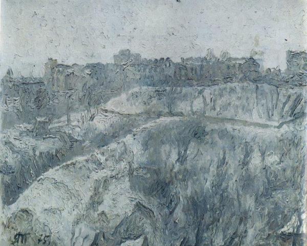 Winter In Kiev by Tatiana Yablonskaya