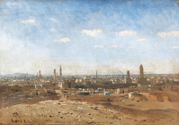Themistocles Von Eckenbrecher View Of Cairo