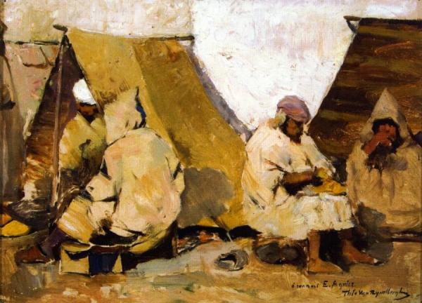 Arab Cobblers by Theo Van Rysselberghe