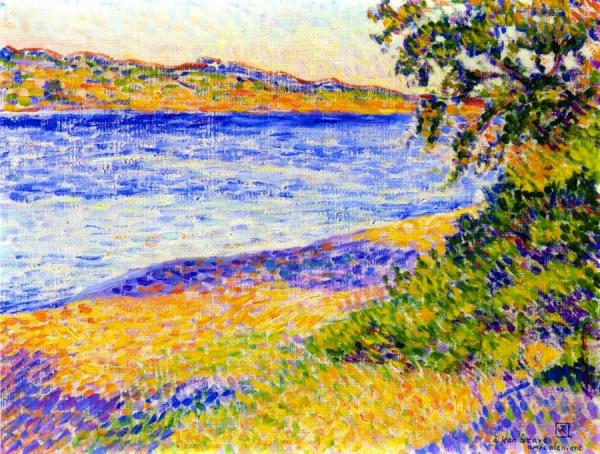 Banks Of The Argens At Saint-aygulf by Theo Van Rysselberghe