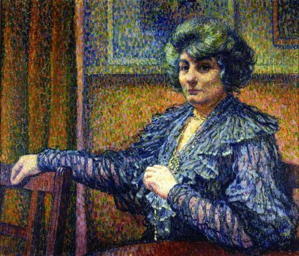 Berthe Signac by Theo Van Rysselberghe