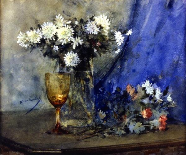 Bouquet Of Flowers by Theo Van Rysselberghe