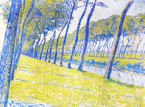 Canal In Flanders by Theo Van Rysselberghe