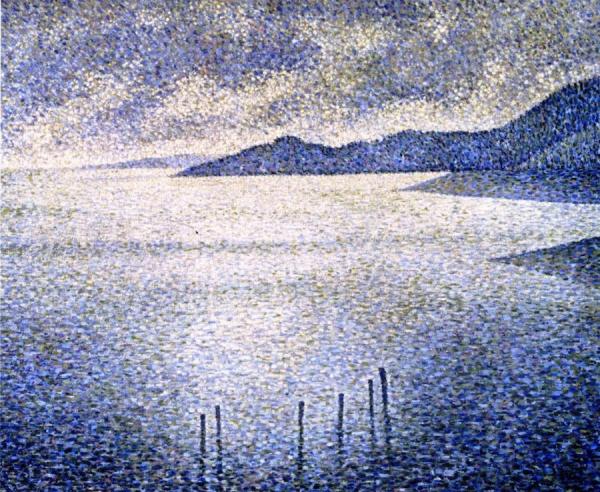 Channel Coast by Theo Van Rysselberghe