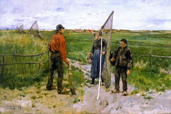 In West Flanders by Theo Van Rysselberghe