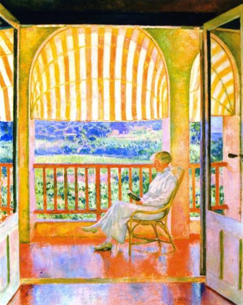 June Afternoon by Theo Van Rysselberghe