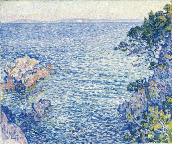 La Pointe Du Rossignol by Theo Van Rysselberghe