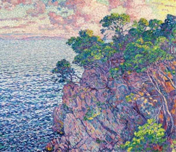 La Pointe Du Rossignol (cap Layet) by Theo Van Rysselberghe