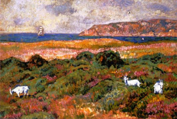 Le Lavandou by Theo Van Rysselberghe