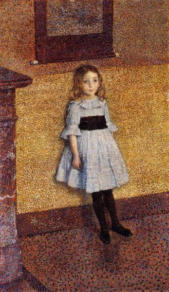 Little Denise by Theo Van Rysselberghe