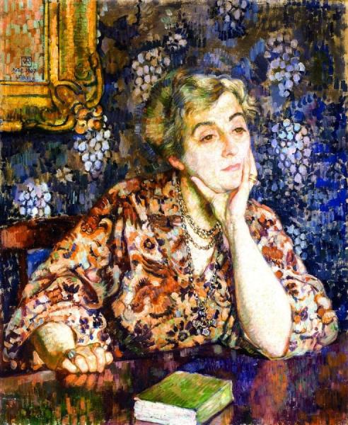 Maria Van Rysselberghe, Jersey by Theo Van Rysselberghe