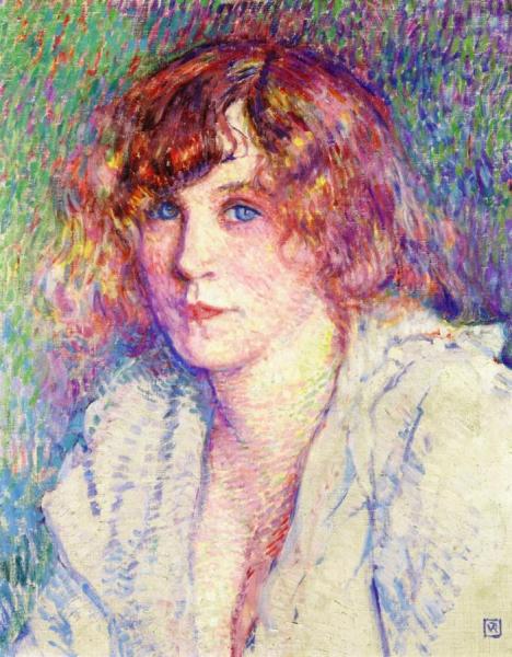 Miss Gertrude by Theo Van Rysselberghe