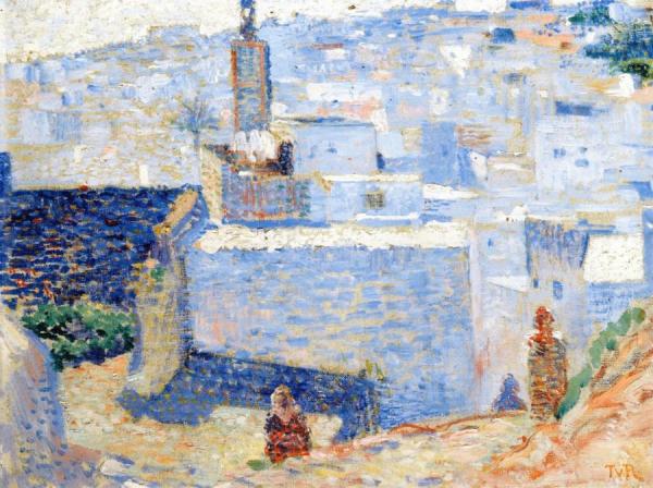 Moroccan City by Theo Van Rysselberghe