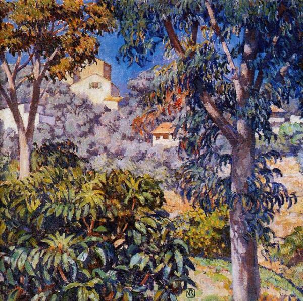 Noon Landscape by Theo Van Rysselberghe