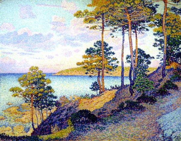 Pointe-saint-pierre, Saint-tropez by Theo Van Rysselberghe