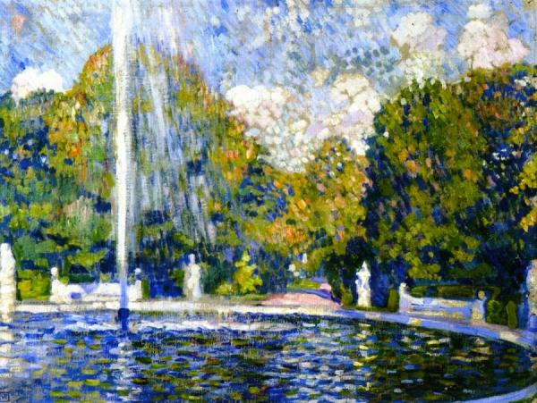Study For 'fountain' by Theo Van Rysselberghe