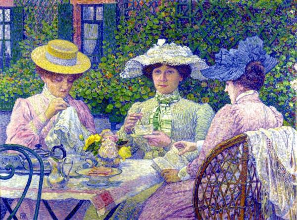 Summer Afternoon by Theo Van Rysselberghe