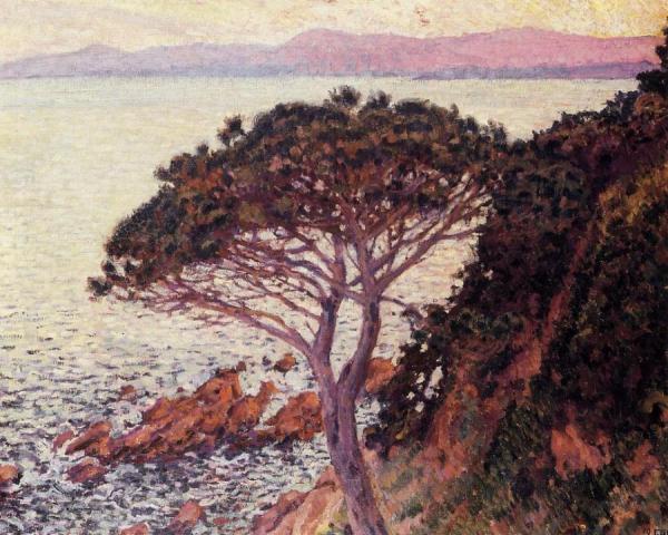 Sunset by Theo Van Rysselberghe