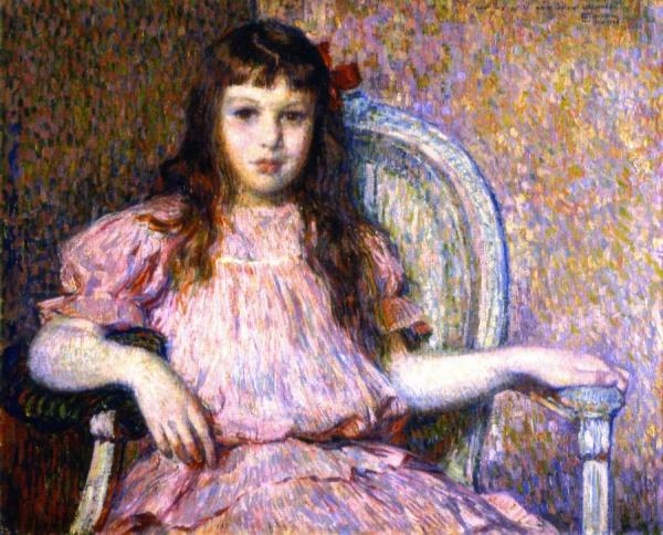 Sylvie Lacombe by Theo Van Rysselberghe