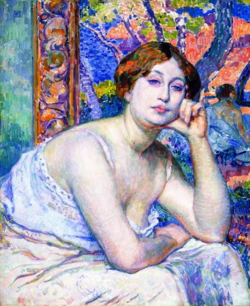 The Model by Theo Van Rysselberghe
