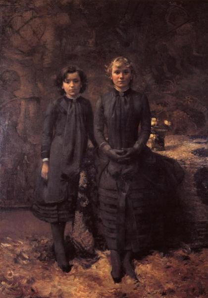 The Schlobach Sisters by Theo Van Rysselberghe
