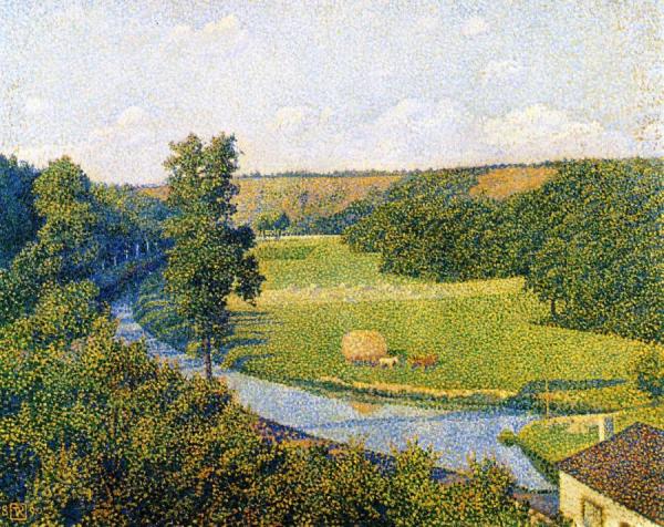 The Valley Of The Sambre by Theo Van Rysselberghe