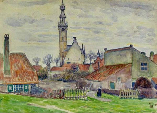 Veere by Theo Van Rysselberghe