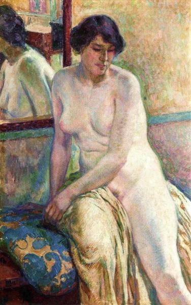 Venetian Woman, I by Theo Van Rysselberghe