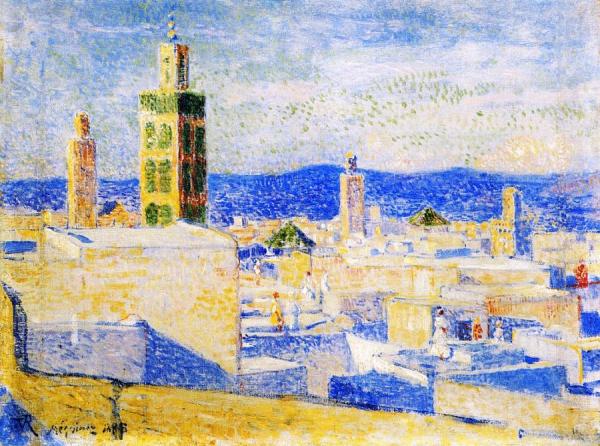 View Of Meknes, Morocco by Theo Van Rysselberghe