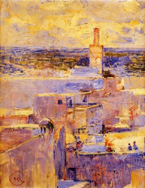 View Of Meknes, Morocco by Theo Van Rysselberghe