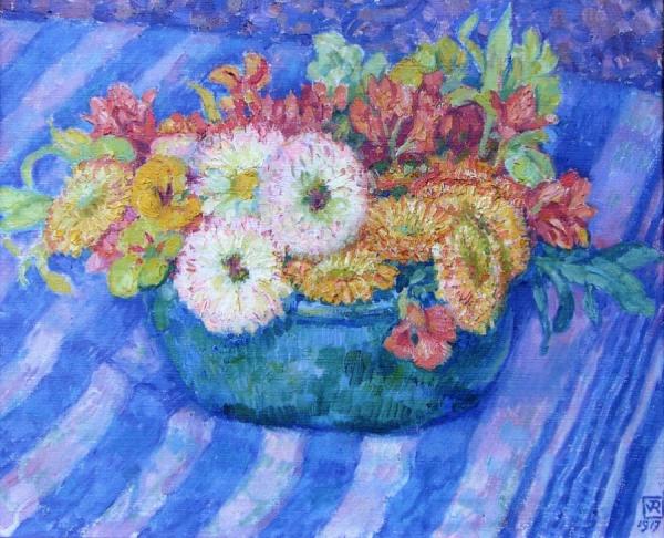 Yellow Bouquet by Theo Van Rysselberghe