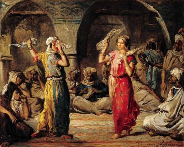 Dance Of The Kerchiefs by Theodore Chasseriau