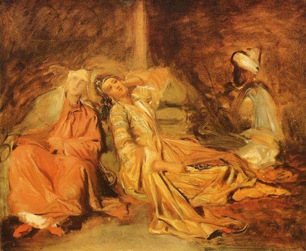 Harem by Theodore Chasseriau