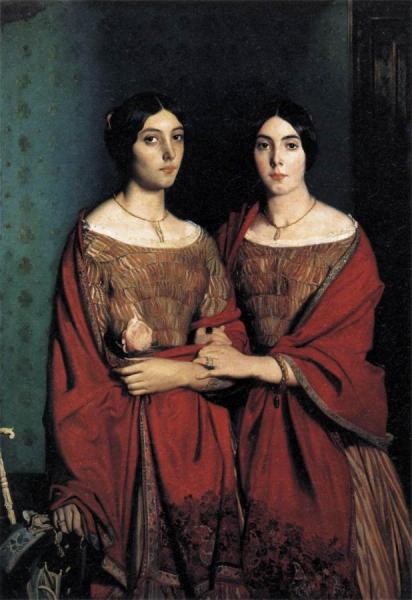 The Artist's Sisters by Theodore Chasseriau