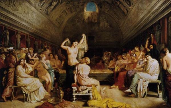 The Tepidarium by Theodore Chasseriau