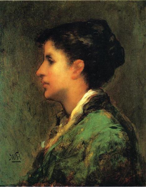 Frau Gernhardt by Theodore Clement Steele