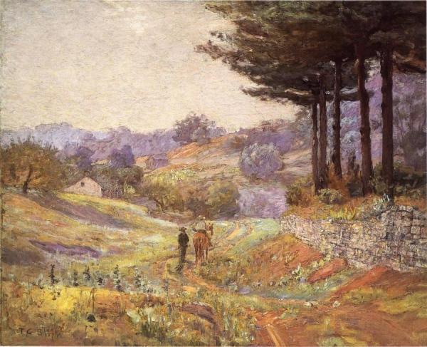 Hills Of Vernon by Theodore Clement Steele