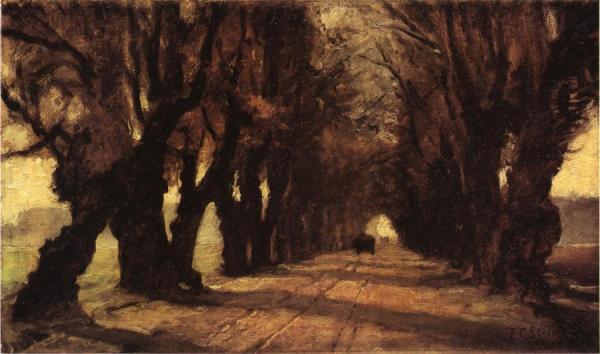 Road To Schleissheim by Theodore Clement Steele