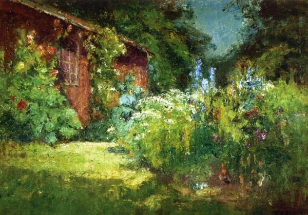 Selma's Garden by Theodore Clement Steele Oil Painting Reproductions